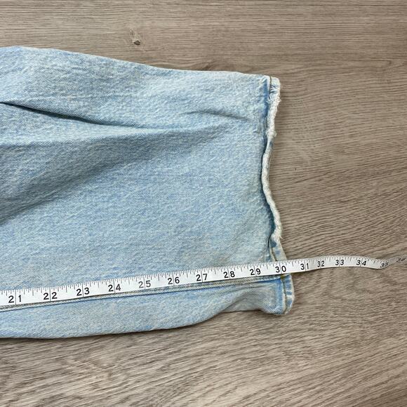 Abercrombie & Fitch The 90s Relaxed High Rise Jeans Women's 33 - Picture 6 of 9